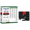 Printpen Brother P-Touch Tze-441 Kirmizi Etikete Siyah (18Mm X 8M) Pt-1300 Pt-1400