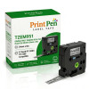 Printpen Brother P-Touch Tze-M951 Gümüş Etikete Siyah (24Mm X 8M) Pt-1400 Pt-1500