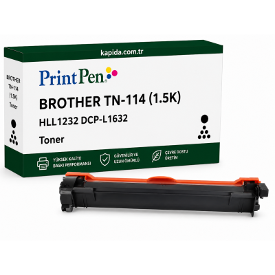 Printpen BROTHER TN-114 (1.5K) HLL1232 DCP-L1632 Toner