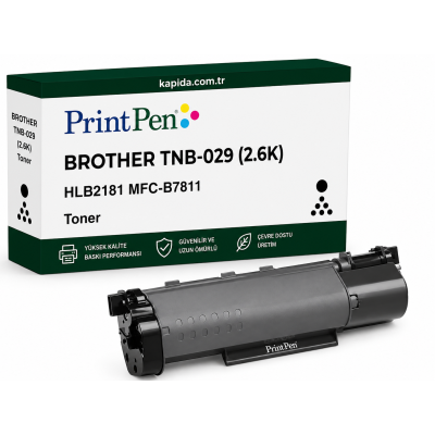 Printpen BROTHER TNB-029 (2.6K) HLB2181 MFC-B7811 Toner