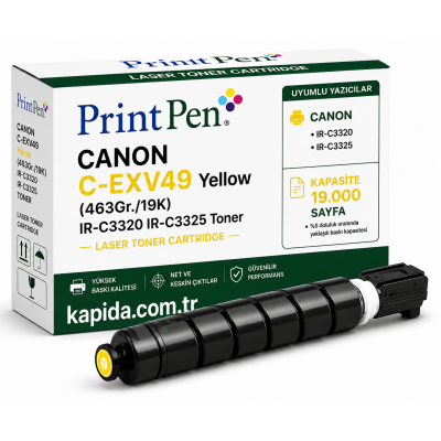 Printpen CANON C-EXV49 Yellow (463Gr./19K) IR-C3320 IR-C3325 Toner