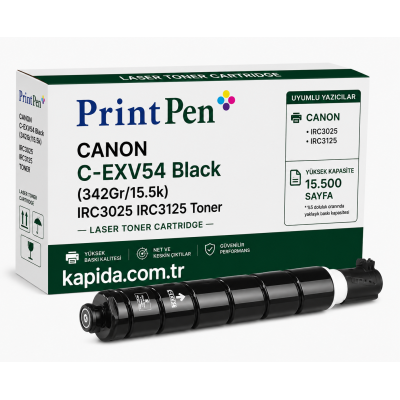 Printpen CANON C-EXV54 Black (342Gr/15.5k) IRC3025 IRC3125 Toner