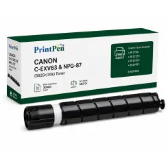 PRINTPEN CANON C-EXV63 & NPG-87 (562Gr/30k) Toner PRINTPEN CANON C-EXV63 & NPG-87 (562Gr/30k) Toner