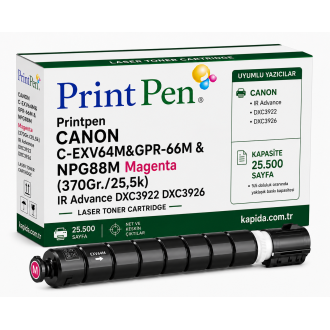 Printpen CANON C-EXV64M&GPR-66M & NPG88M Magenta (370Gr./25,5k) IR Advance DXC3922 DXC3926 Toner Printpen CANON C-EXV64M&GPR-66M & NPG88M Magenta (370Gr./25,5k) IR Advance DXC3922 DXC3926 Toner