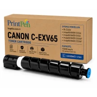 Printpen CANON C-EXV65C Mavi (160Gr./11K) IR-C3326 Toner