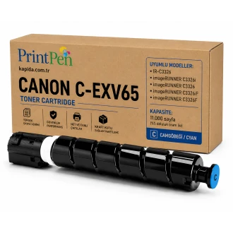 Printpen CANON C-EXV65C Mavi (160Gr./11K) IR-C3326 Toner