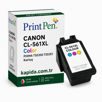 Printpen CANON CL-561XL Color PIXMA TS5350 TS5351 Kartuş Printpen CANON CL-561XL Color PIXMA TS5350 TS5351 Kartuş