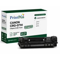 Printpen Canon Crg-071H Chipsiz (2.6K) Lbp122 Mf272 Toner