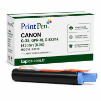Printpen Canon G-28,Gpr-18,C-Exv14  (430Gr) (8.3K) Ir2016 Ir2018 Toner