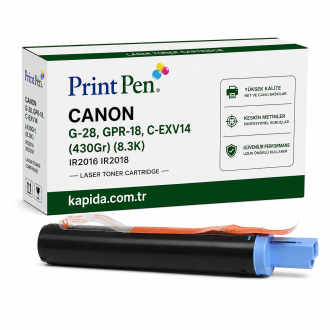 Printpen CANON G-28,GPR-18,C-EXV14  (430Gr) (8.3K) IR2016 IR2018 Toner