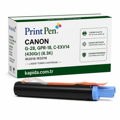 Printpen CANON G-28,GPR-18,C-EXV14  (430Gr) (8.3K) IR2016 IR2018 Toner