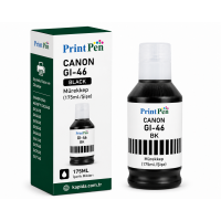 Printpen Canon Gi-46 Black Mürekkep (175Ml./Sise) Maxify Gx3040 Gx3410 Kartuş