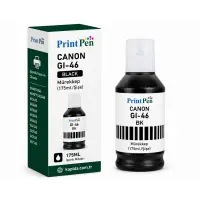 Printpen Canon Gi-46 Black Mürekkep (175Ml./Sise) Maxify Gx3040 Gx3410 Kartuş
