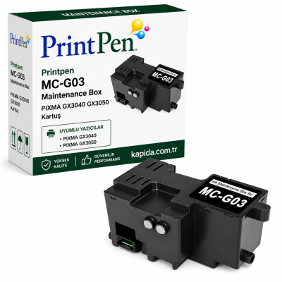 Printpen CANON MC-G03 Maintenance Box PIXMA GX3040 GX3050 Kartuş