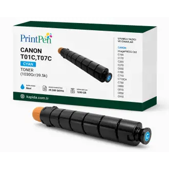 Printpen Canon T01C,T07C Mavi (1030Gr/39.5K) Imagepress C60 C165 Toner