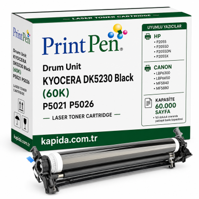 Printpen Drum Unit KYOCERA DK5230 Black (60K) P5021 P5026