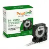 Printpen Dymo D1 45013 Beyaz Etikete Siyah (12Mm X 7M) Labelpoint 100 150