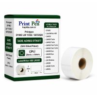Printpen Dymo Lw 11352 / S0722520 İade Adres Etıketı (500 Etiket/Paket) Çıplı 25Mm. 54Mm. Labelwriter 400 Lw450