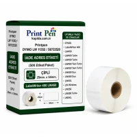 Printpen Dymo Lw 11352 / S0722520 İade Adres Etıketı (500 Etiket/Paket) Çıplı 25Mm. 54Mm. Labelwriter 400 Lw450