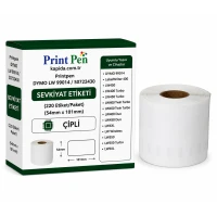 Printpen Dymo Lw 99014 / S0722430 Sevkıyat Etıketı (220 Etiket/Paket) Çıplı 54Mm. 101Mm. Labelwriter 400 Lw450