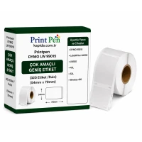 Printpen Dymo Lw 99015 Çok Amaçli Genis Etiket (320 Etiket /Rulo) (54Mm X 70Mm) Labelwriter Lw450 Lw550