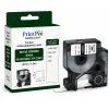 Printpen Dymo Rhinopro 18053 Beyaz Üzerine Siyah Isi Büzüsmeli Tüp Etiket (9Mm X 1,5M) Rhino 4200 5200