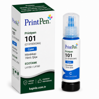 Printpen Epson 101 (C13T03V24A) Mavi Mürekkep 70Ml./Sise Ecotank L4150 L4160 Kartuş