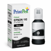 Printpen Epson 110 (C13T03P14A) Black Murekkep (100Ml./Sise) Ecotank M1100 M1120 Kartuş