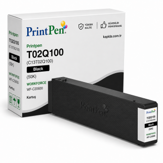 Printpen EPSON T02Q100 (C13T02Q100) Black (50K) WORKFORCE WF-C20600 Kartuş Printpen EPSON T02Q100 (C13T02Q100) Black (50K) WORKFORCE WF-C20600 Kartuş