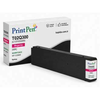 Printpen Epson T02Q300 (C13T02Q300) Kırmızı (50K) Workforce Wf-C20600 Kartuş Printpen Epson T02Q300 (C13T02Q300) Kırmızı (50K) Workforce Wf-C20600 Kartuş