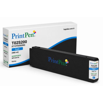 Printpen Epson T02S200 (C13T02S200) Mavi (480 Ml) Workforce Wfc20750 Kartuş Printpen Epson T02S200 (C13T02S200) Mavi (480 Ml) Workforce Wfc20750 Kartuş