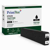 Printpen Epson T02Y100 (C13T02Y100) Black (880Ml) Workforce Wf-C21000 Kartuş