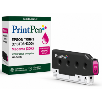 Printpen Epson T08H3 (C13T08H300) Kırmızı (30K) WorkForce Enterprise AM-C4000 Kartuş