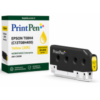 Printpen Epson T08H4 (C13T08H400) Sarı (30K) Workforce Enterprise Am-C4000 Kartuş