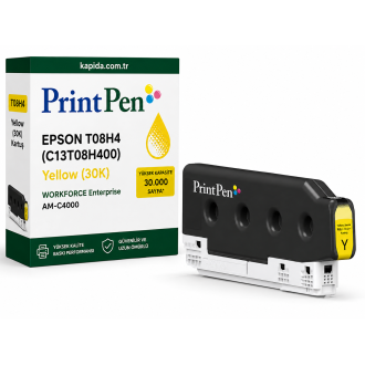 Printpen Epson T08H4 (C13T08H400) Sarı (30K) WorkForce Enterprise AM-C4000 Kartuş