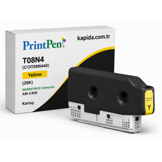 Printpen Epson T08N4 (C13T08N440) Sarı (28K) Workforce Enterprise Am-C400 Kartuş Printpen Epson T08N4 (C13T08N440) Sarı (28K) Workforce Enterprise Am-C400 Kartuş