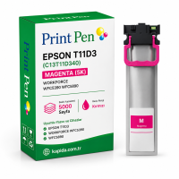 Printpen Epson T11D3 (C13T11D340) Kırmızı (5K) Workforce Wfc5390 Wfc5890 Kartuş