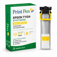 Printpen Epson T11D4 (C13T11D440) Sarı (5K) Workforce Wfc5390 Wfc5890 Kartuş