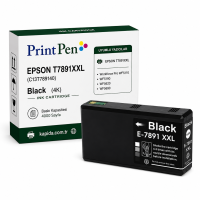 Printpen Epson T7891Xxl (C13T789140) Black (4K) Workforce Pro Wf5110 Wf5190 Kartuş