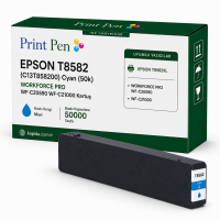 Printpen Epson T8582 (C13T858200) Mavi (50K) Workforce Pro Wf-C20590 Wf-C21000 Kartuş