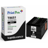 Printpen Epson T8651 (C13T865140) Black (10K) Workforce Pro Wfm5190 Workforce Pro Wfm5690 Kartuş