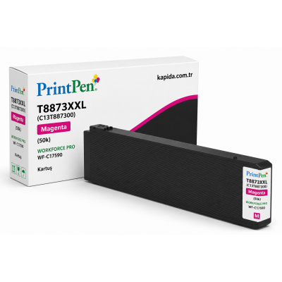 Printpen EPSON T8873XXL (C13T887300) Magenta (50k) WORKFORCE PRO WF-C17590 Kartuş