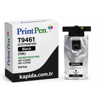Printpen EPSON T9461 (C13T946140) Black (10k) WORKFORCE PRO WF-C5290 WF-C5790 Kartuş