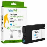 Printpen Hp 963Xl (3Ja27Ae) Mavi Officejet Pro 9010 9012 Kartuş
