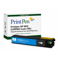 Printpen Hp 981X (L0R09A) Mavi (10K) Pagewide Enterprise Color 556 Mfp586 Kartuş