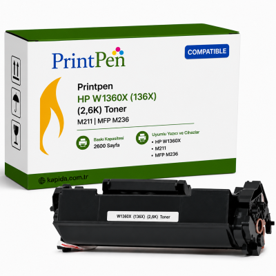 Printpen HP W1360X (136X) (2,6K) M211 MFP M236 Toner
