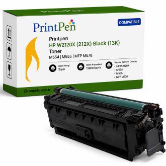 Printpen HP W2120X (212X) Black (13K) M554 M555 Toner