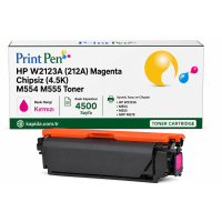 Printpen Hp W2123A (212A) Kırmızı Chipsiz (4.5K) M554 M555 Toner