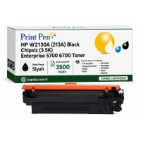 Printpen Hp W2130A (213A) Black Chipsiz (3.5K) Enterprise 5700 6700 Toner