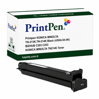 Printpen KONICA MINOLTA TN-213K,TN-214K Black (430Gr/24.5K) BIZHUB C203 C253 ; KONICA MINOLTA TN214K Toner Printpen KONICA MINOLTA TN-213K,TN-214K Black (430Gr/24.5K) BIZHUB C203 C253 ; KONICA MINOLTA TN214K Toner